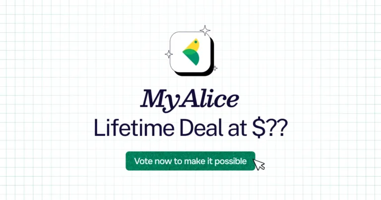 MyAlice lifetime deal