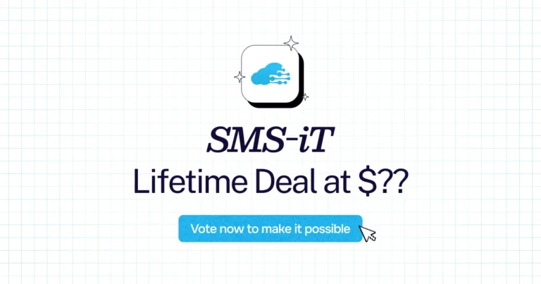 SMS-iT lifetime deal