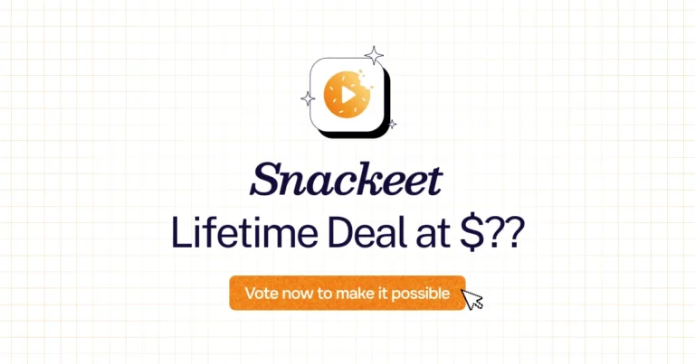 Snackeet lifetime deal