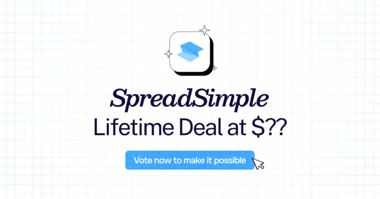 SpreadSimple lifetime deal