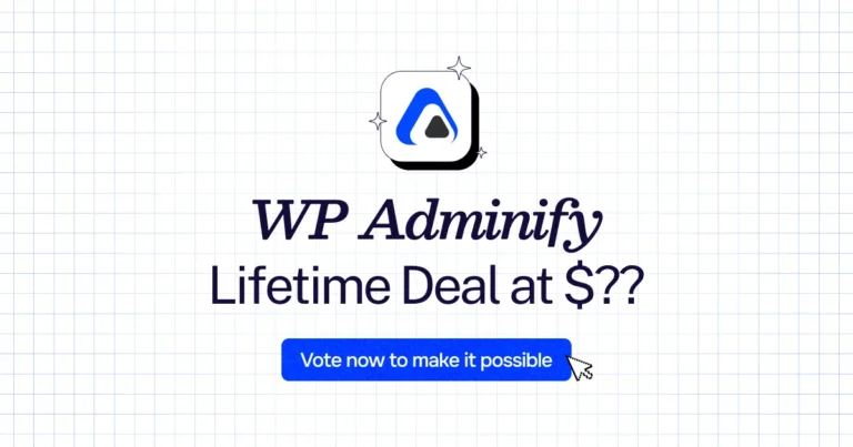 WP Adminify lifetime deal