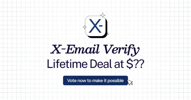 X-Email Verify lifetime deal