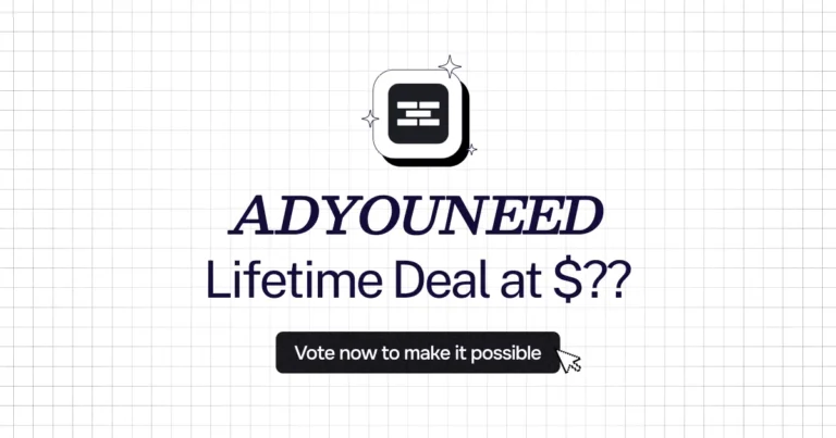 ADYOUNEED lifetime deal