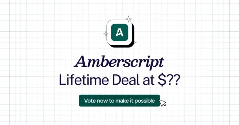 Amberscript lifetime deal