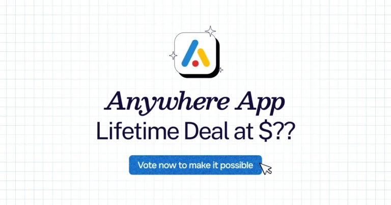 Anywhere App lifetime deal