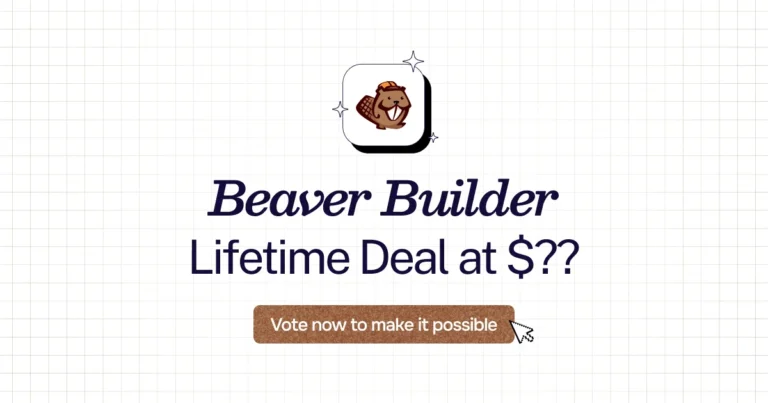 Beaver Builder lifetime deal
