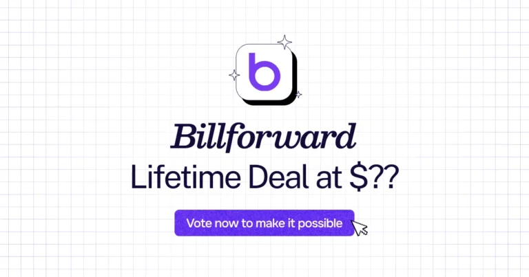 Billforward lifetime deal