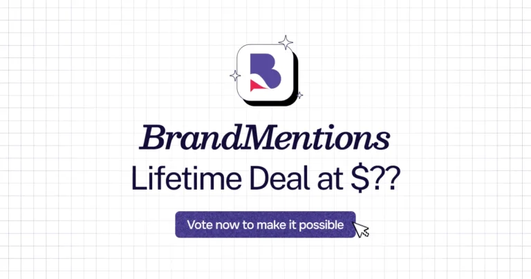 BrandMentions lifetime deal