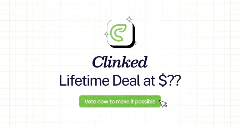 Clinked lifetime deal
