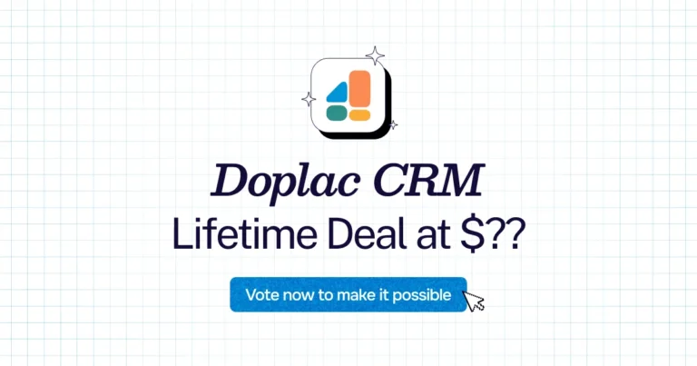 Doplac CRM lifetime deal