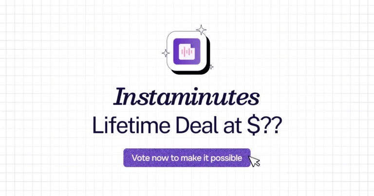 Instaminutes lifetime deal