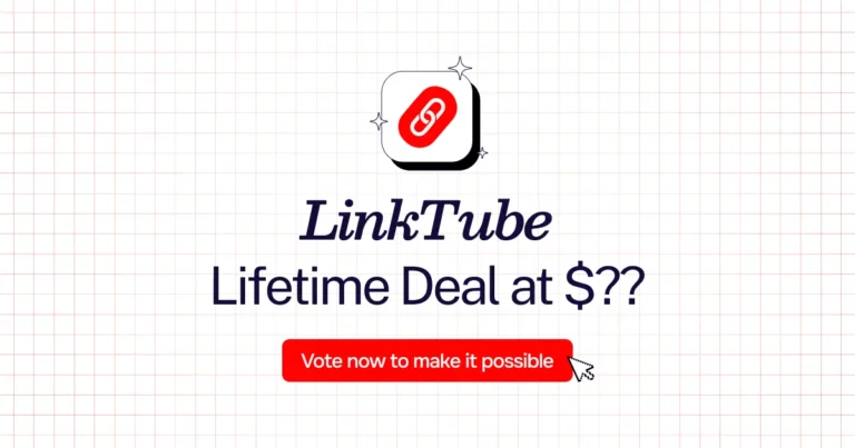 LinkTube lifetime deal
