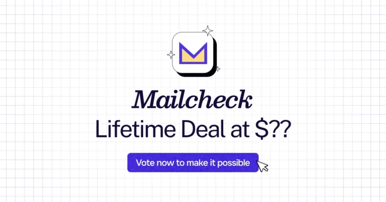 Mailcheck lifetime deal