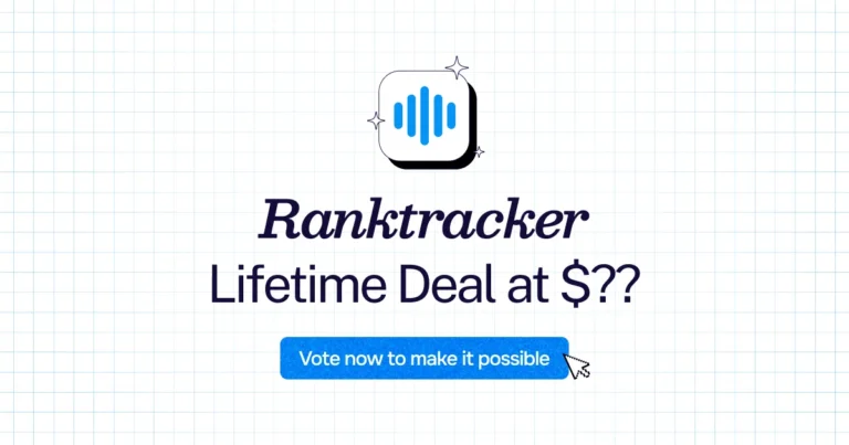 Ranktracker lifetime deal