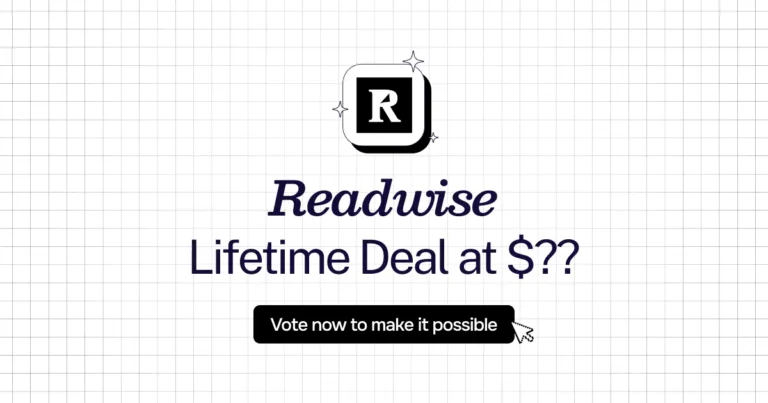 Readwise lifetime deal