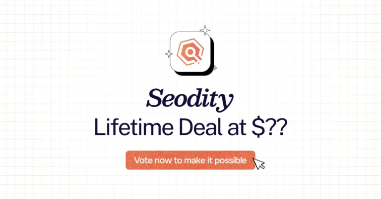 Seodity lifetime deal