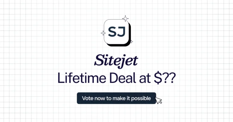Sitejet lifetime deal