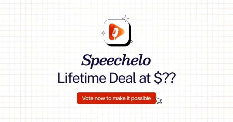 Speechelo lifetime deal