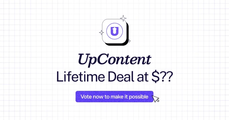 UpContent lifetime deal
