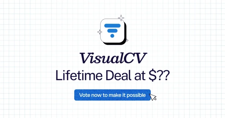 VisualCV lifetime deal