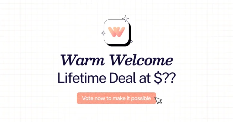 Warm Welcome lifetime deal