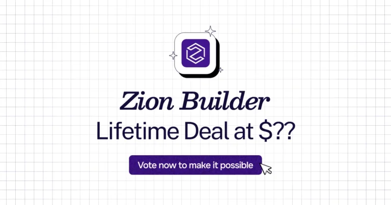 Zion Builder lifetime deal