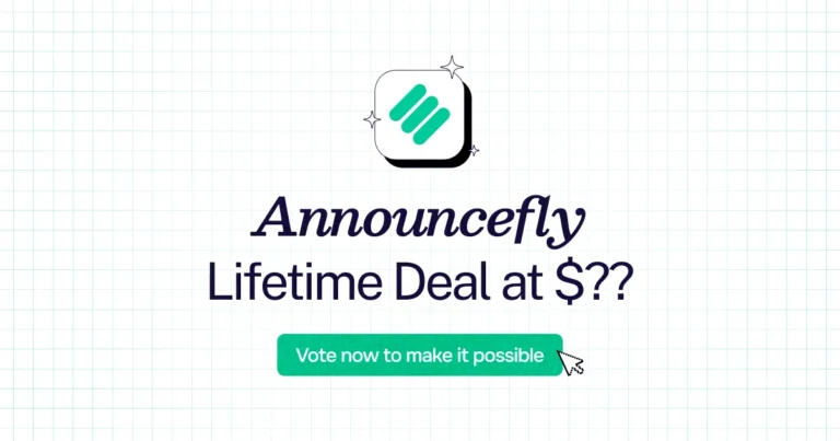 Announcefly lifetime deal