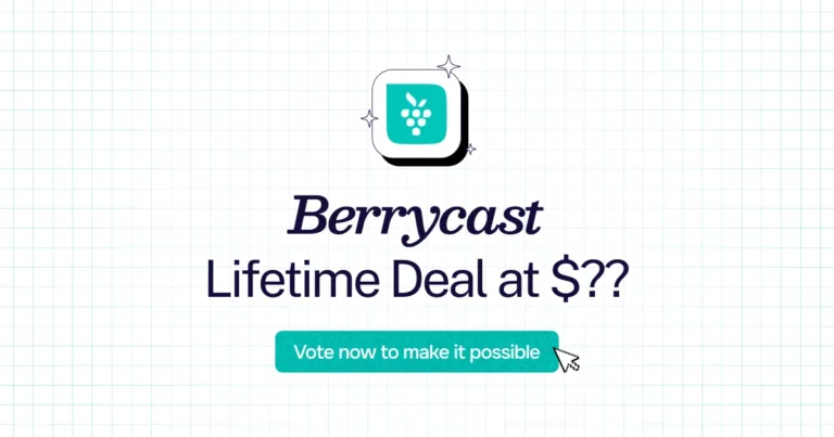 Berrycast lifetime deal