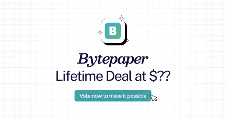 Bytepaper lifetime deal