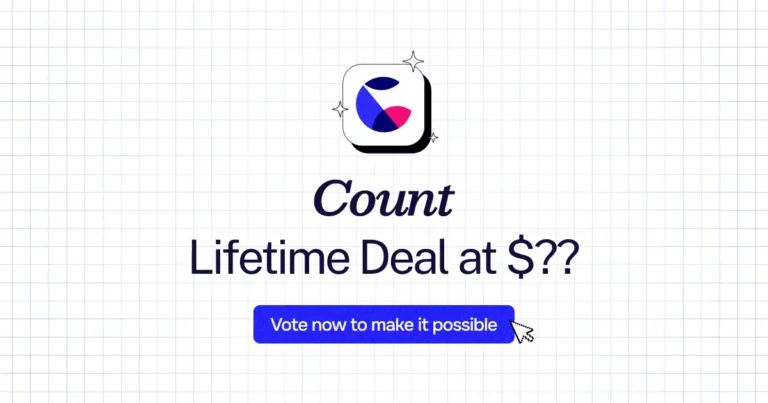 Count lifetime deal