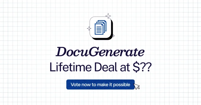 DocuGenerate lifetime deal