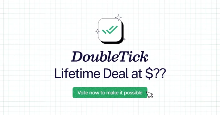 DoubleTick lifetime deal