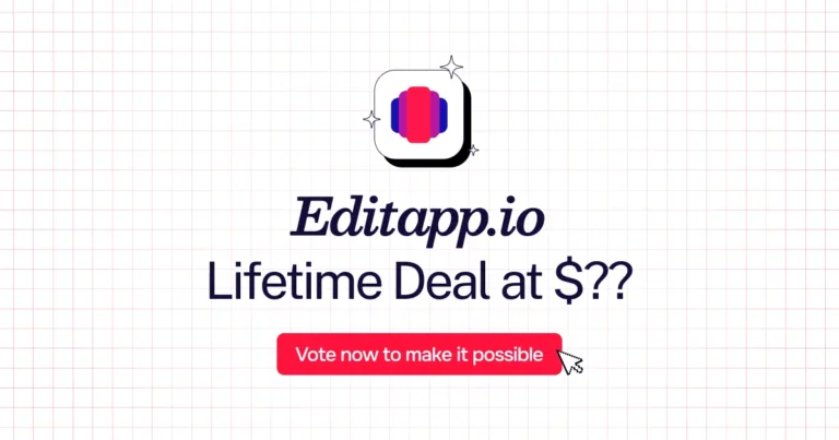 Editapp.io lifetime deal
