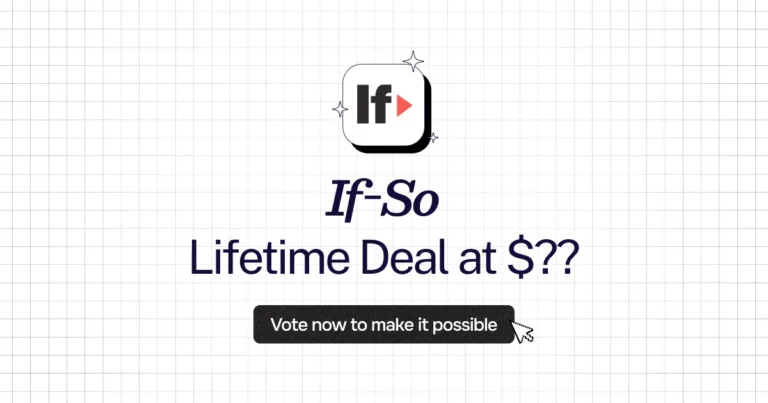 If-So lifetime deal
