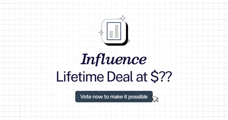Influence lifetime deal