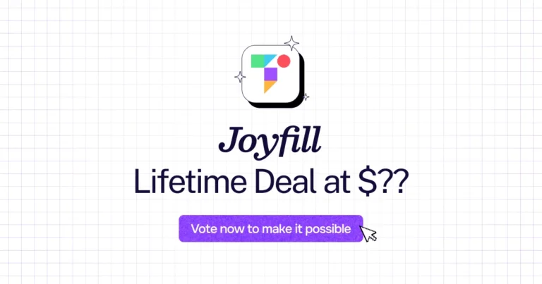 Joyfill lifetime deal