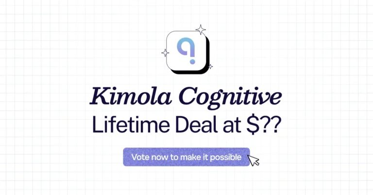 Kimola Cognitive lifetime deal