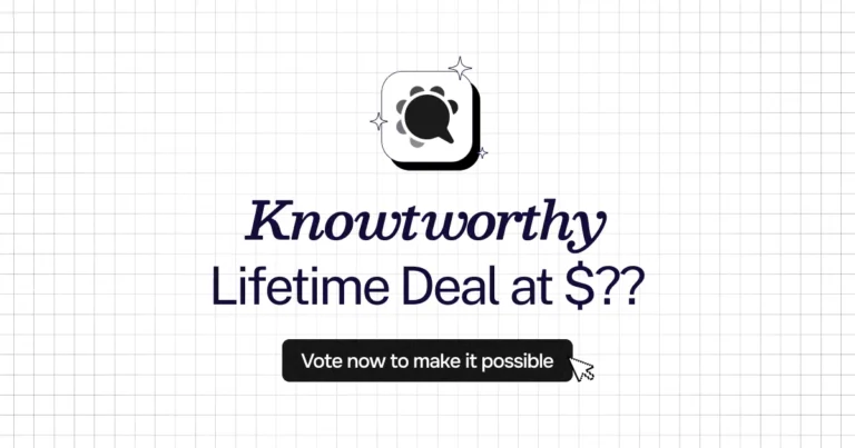 Knowtworthy lifetime deal