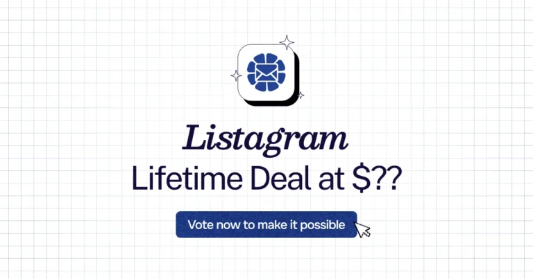 Listagram lifetime deal