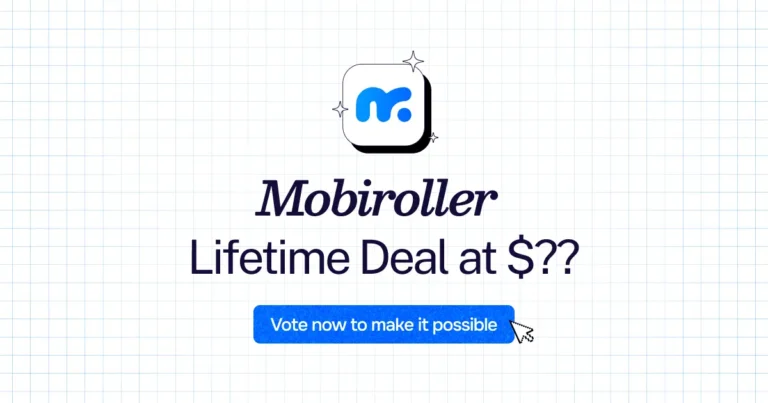Mobiroller lifetime deal