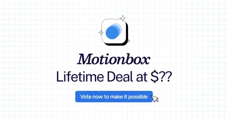 Motionbox lifetime deal