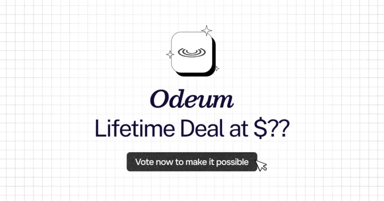 Odeum lifetime deal