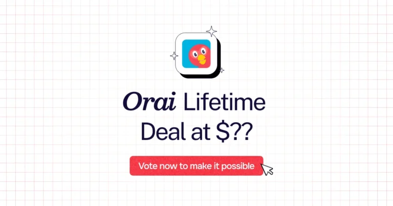 Orai lifetime deal