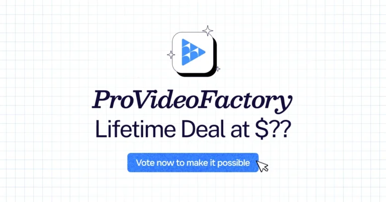 ProVideoFactory lifetime deal