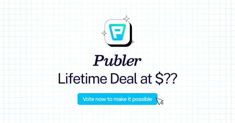 Publer lifetime deal
