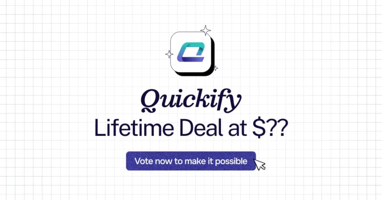 Quickify lifetime deal