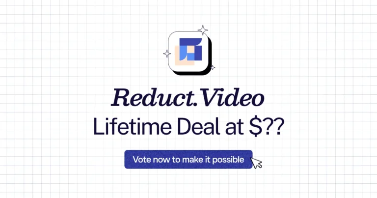 Reduct.Video lifetime deal