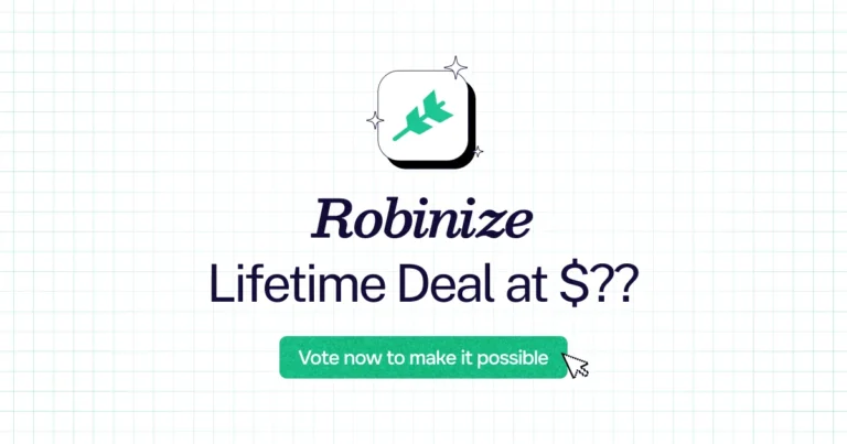 Robinize lifetime deal