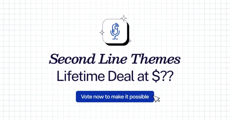 Second Line Themes lifetime deal