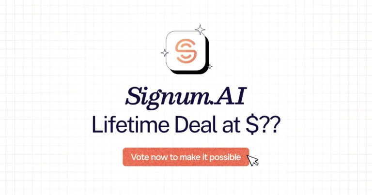 Signum.AI lifetime deal